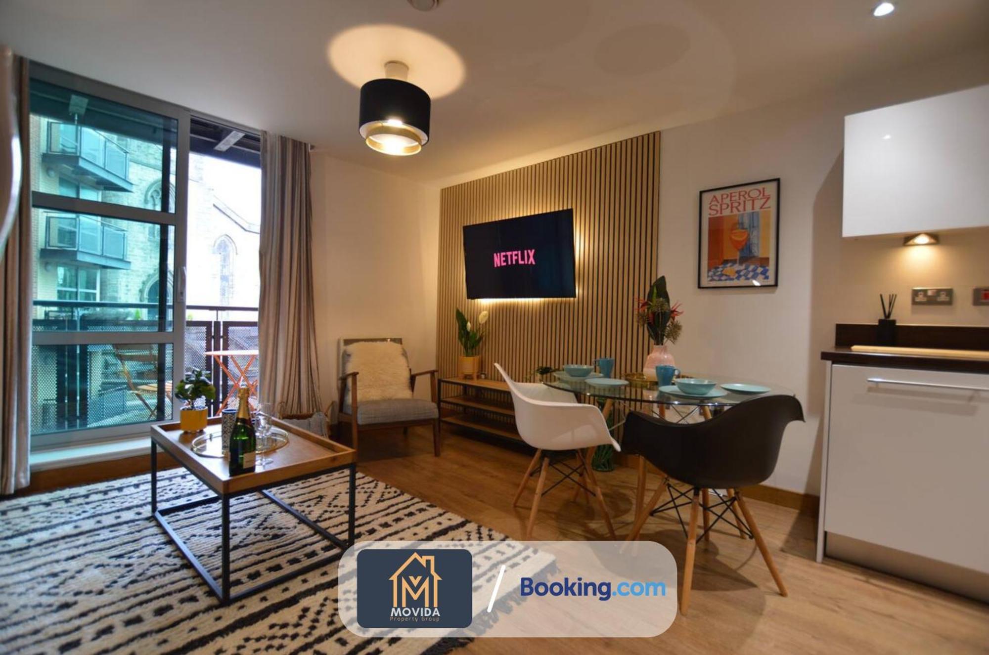 Lgi Stunning 1 Bedroom Apartment By Movida Property Group Short Lets & Serviced Accommodation Leeds  Zewnętrze zdjęcie