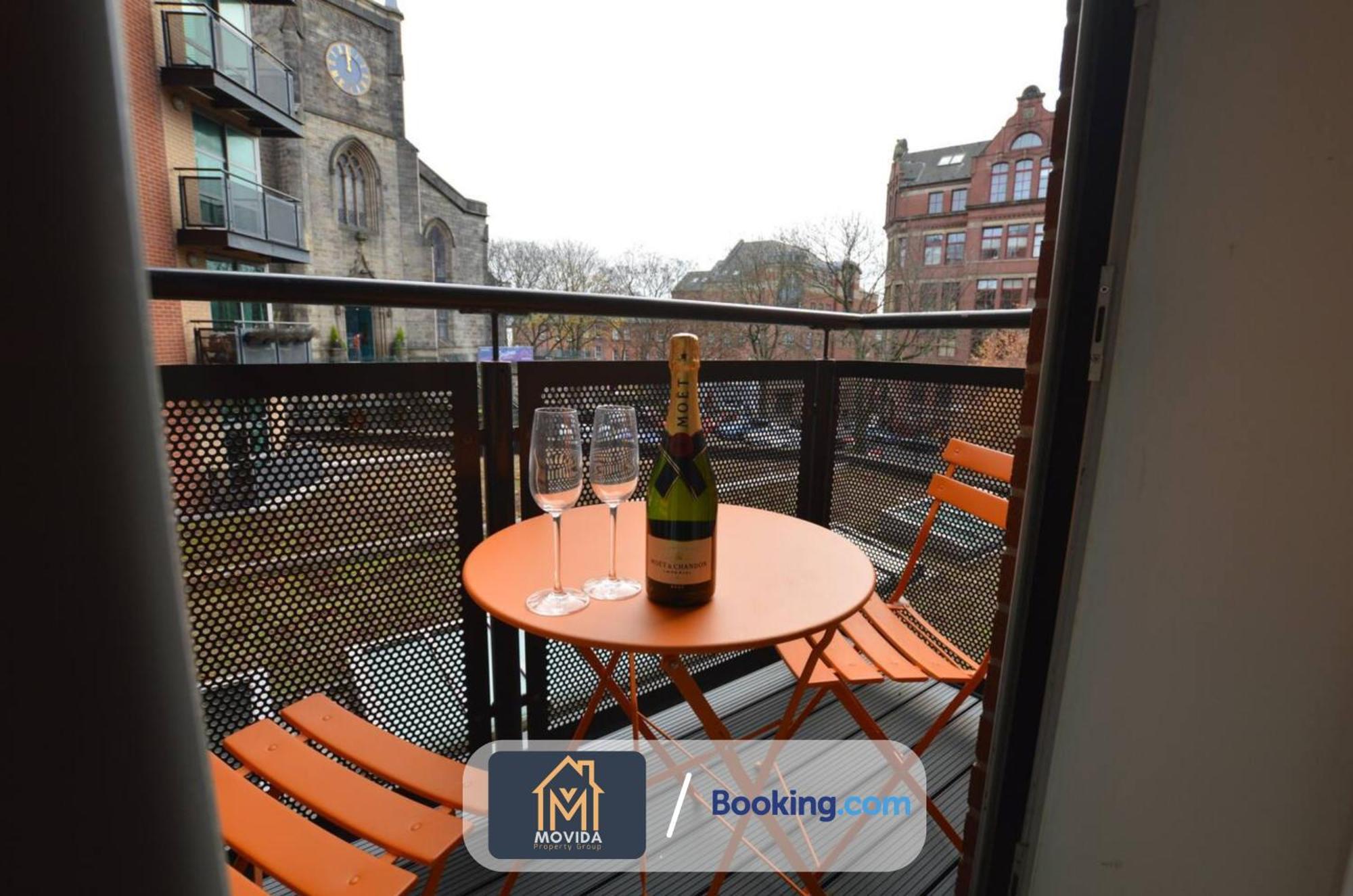 Lgi Stunning 1 Bedroom Apartment By Movida Property Group Short Lets & Serviced Accommodation Leeds  Zewnętrze zdjęcie