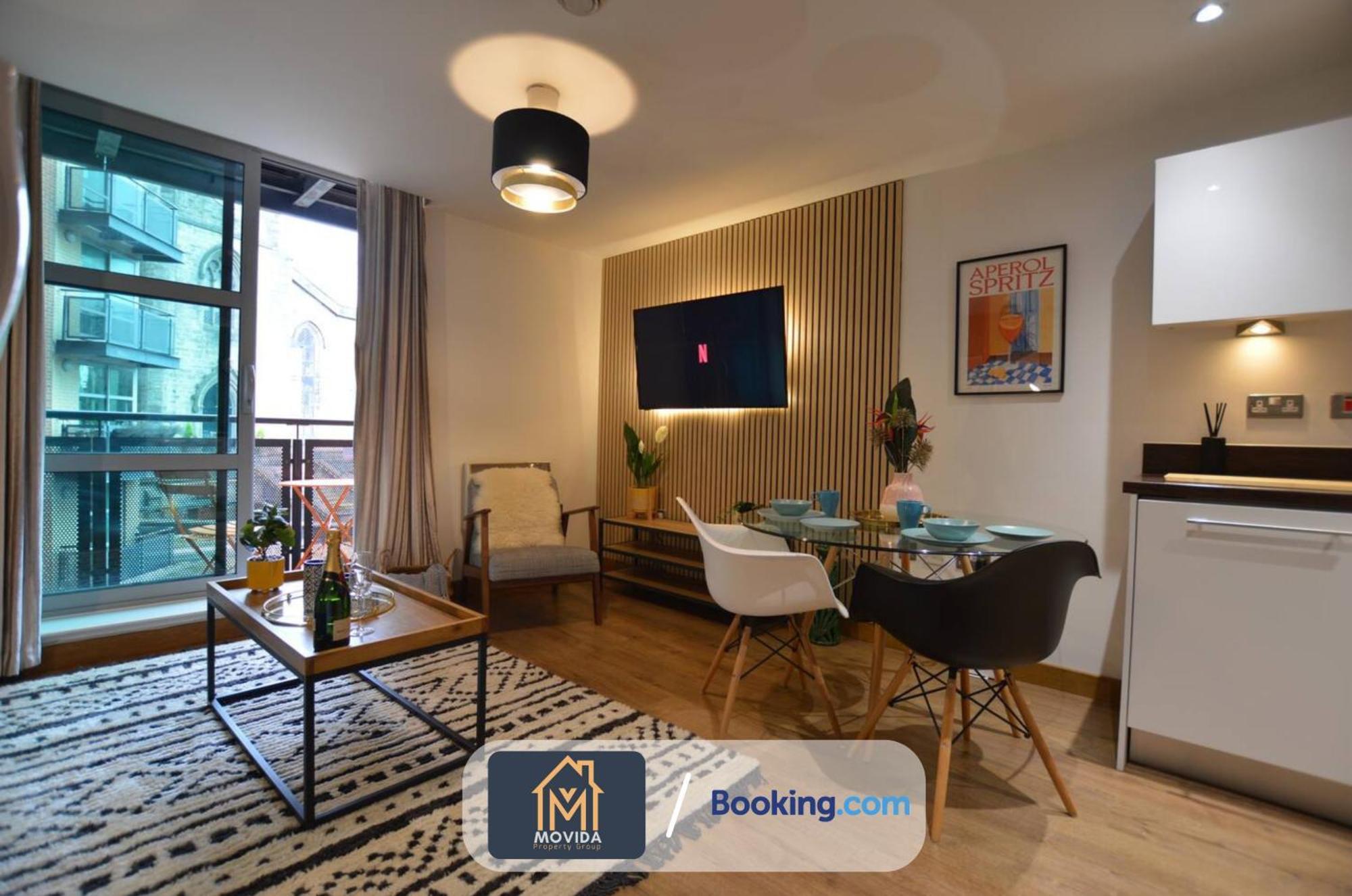 Lgi Stunning 1 Bedroom Apartment By Movida Property Group Short Lets & Serviced Accommodation Leeds  Zewnętrze zdjęcie