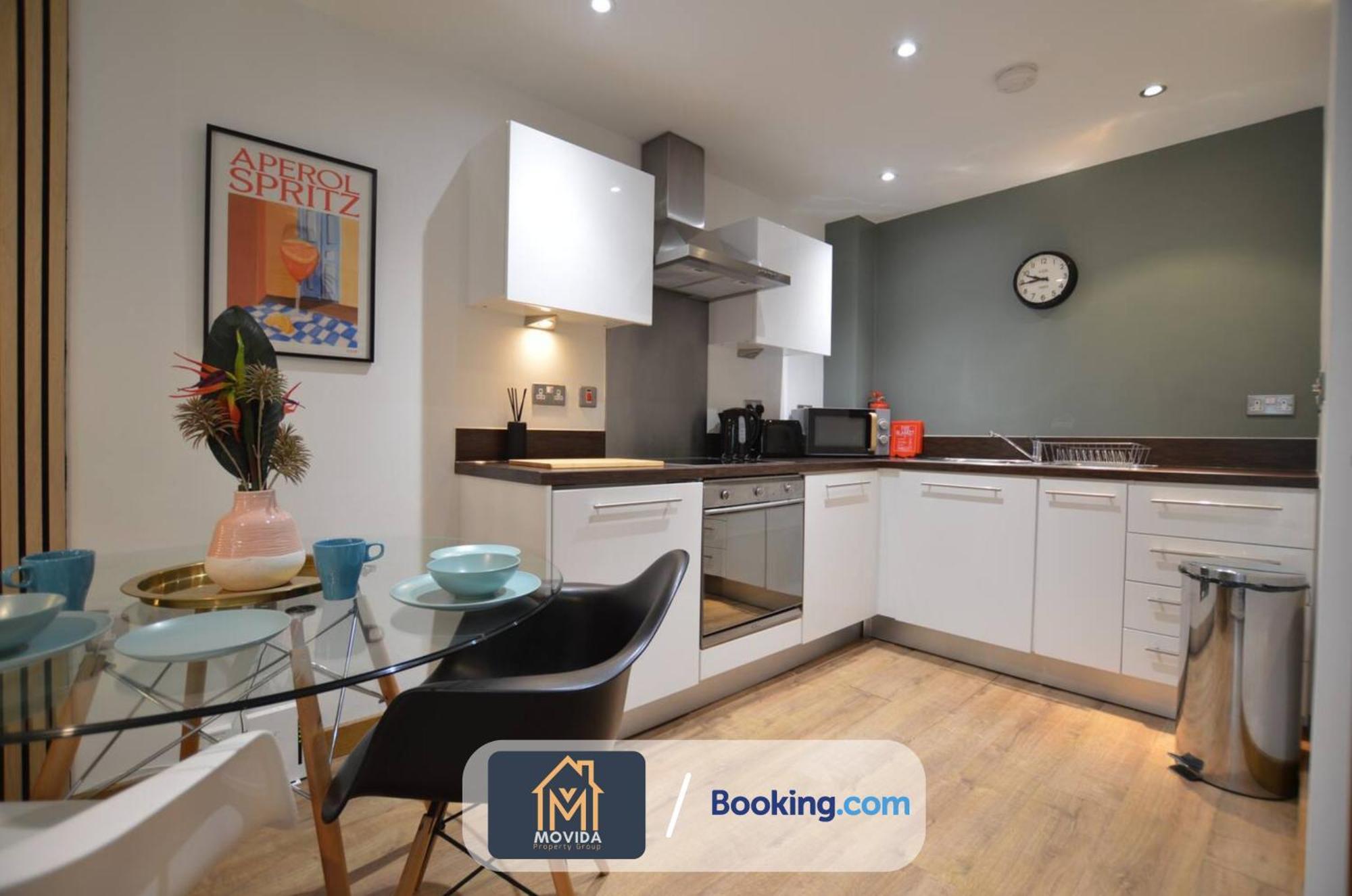 Lgi Stunning 1 Bedroom Apartment By Movida Property Group Short Lets & Serviced Accommodation Leeds  Zewnętrze zdjęcie